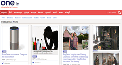 Desktop Screenshot of one.in